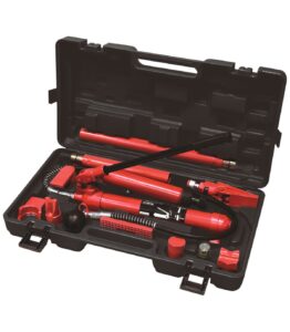 Coffret presse hydraulique de réparation carrosserie 10 tonnes