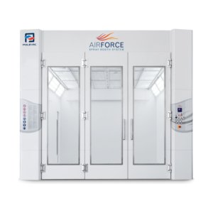 Cabine peinture Air Force H - Chauffage en combustion directe par brûleur gaz veine d'air 2X11 Kw