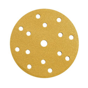 Disque abrasif - Ø 150mm - 15 trous - Eco jaune