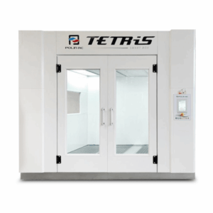 Cabine Tetris - Chauffage en combustion directe par brûleur gaz veine d'air 250.25.3,5